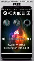 CJRI-FM 104.5 Fredericton 104.5 FM CA App Radio Fr 海报