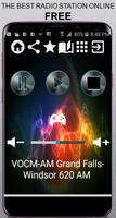 Poster VOCM-AM Grand Falls-Windsor 620 AM CA App Radio Fr