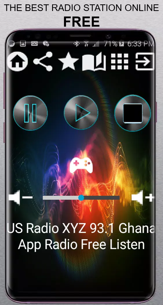 US Radio XYZ 93.1 Ghana App Radio Free Listen Onli APK للاندرويد تنزيل