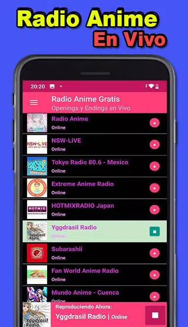 Anime Radio Gratis - Openings y Endings en Vivo APK for Android Download