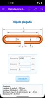 Calculadora de dipolos captura de pantalla 2