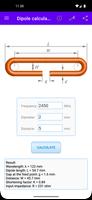 Dipole calculator imagem de tela 2