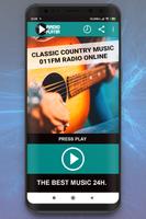 Classic Country Music 011FM Radio Player Live plakat