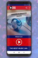 AB95FM Albacete Radio الملصق
