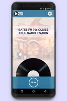 Live Bates FM 70s Oldies Music Radio from USA-poster