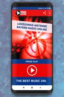 Live Lovesongs Antenne Bayern Radio Player online پوسٹر