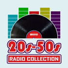 Muziekradio's jaren 1920-1950-icoon