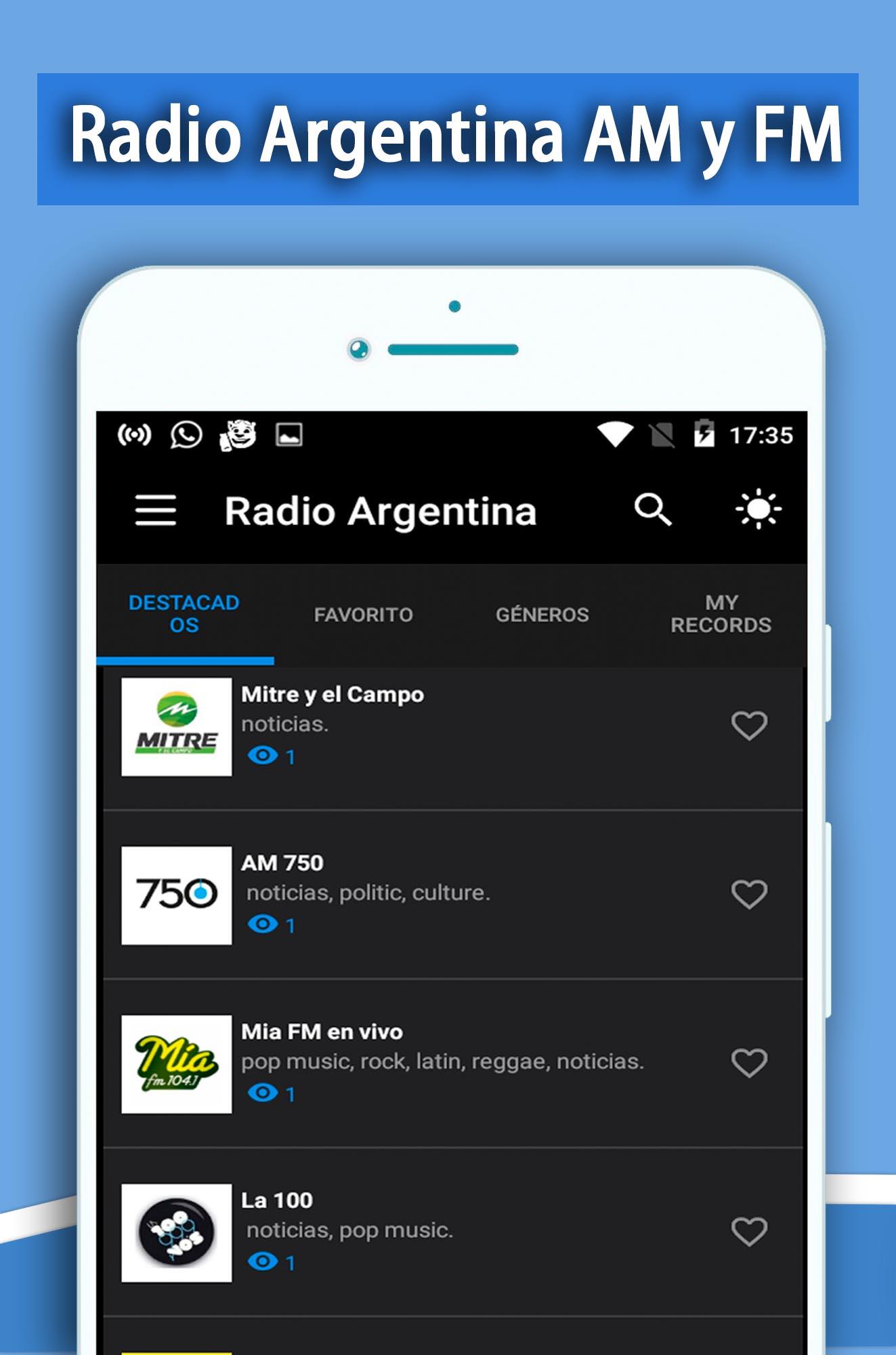 Descarga de APK de Radio Argentina para Android