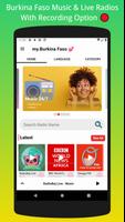 Burkina Faso Music & Live Radios + Record 🔴Option Affiche