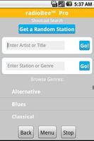 radioBee Pro - radio app تصوير الشاشة 2