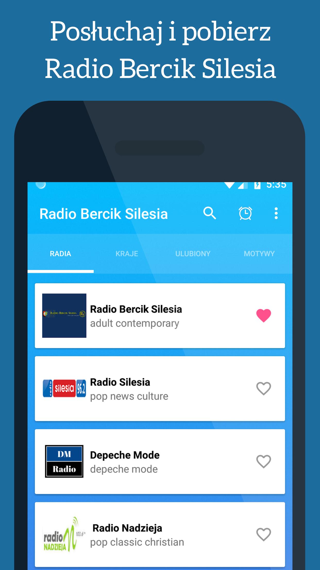 Radio Bercik Silesia für Android - APK herunterladen