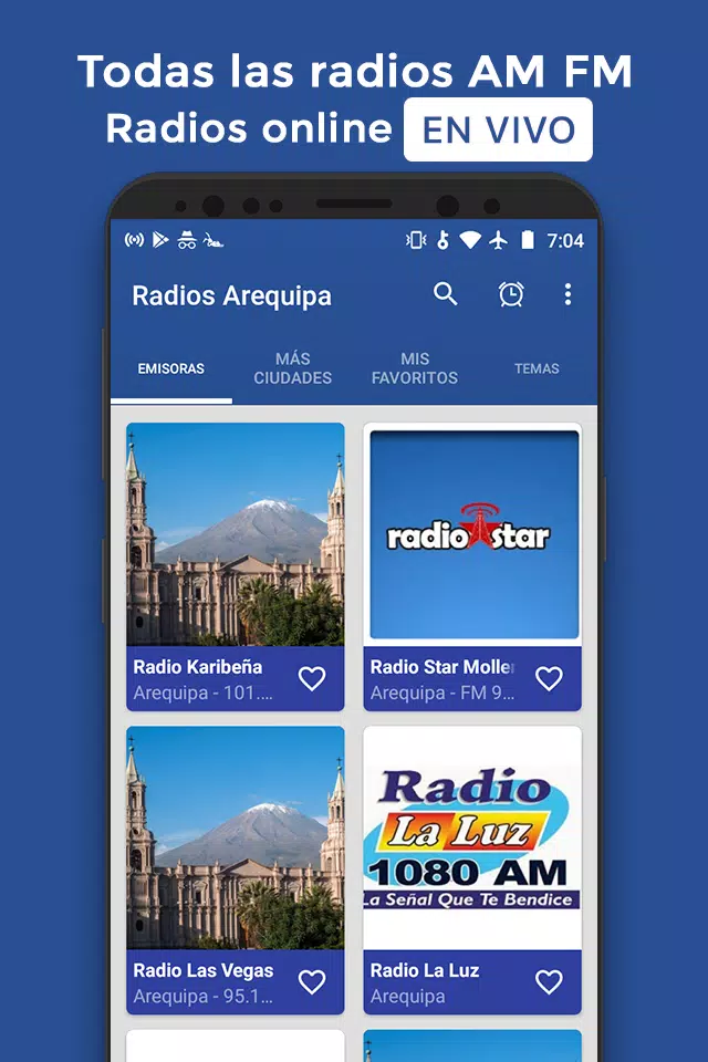 Descarga de APK de Radios Arequipa para Android