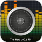 100.1 FM The Hero Radio ไอคอน