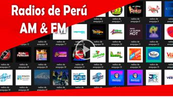Radios del Peru - Perú AM FM постер