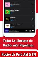Radios del Peru تصوير الشاشة 2