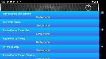 Radio Switzerland Stations capture d'écran 2