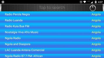 2 Schermata Radio Angola Stations