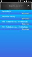 Radio FM Botswana Affiche