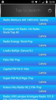 Radio FM Latvia Affiche