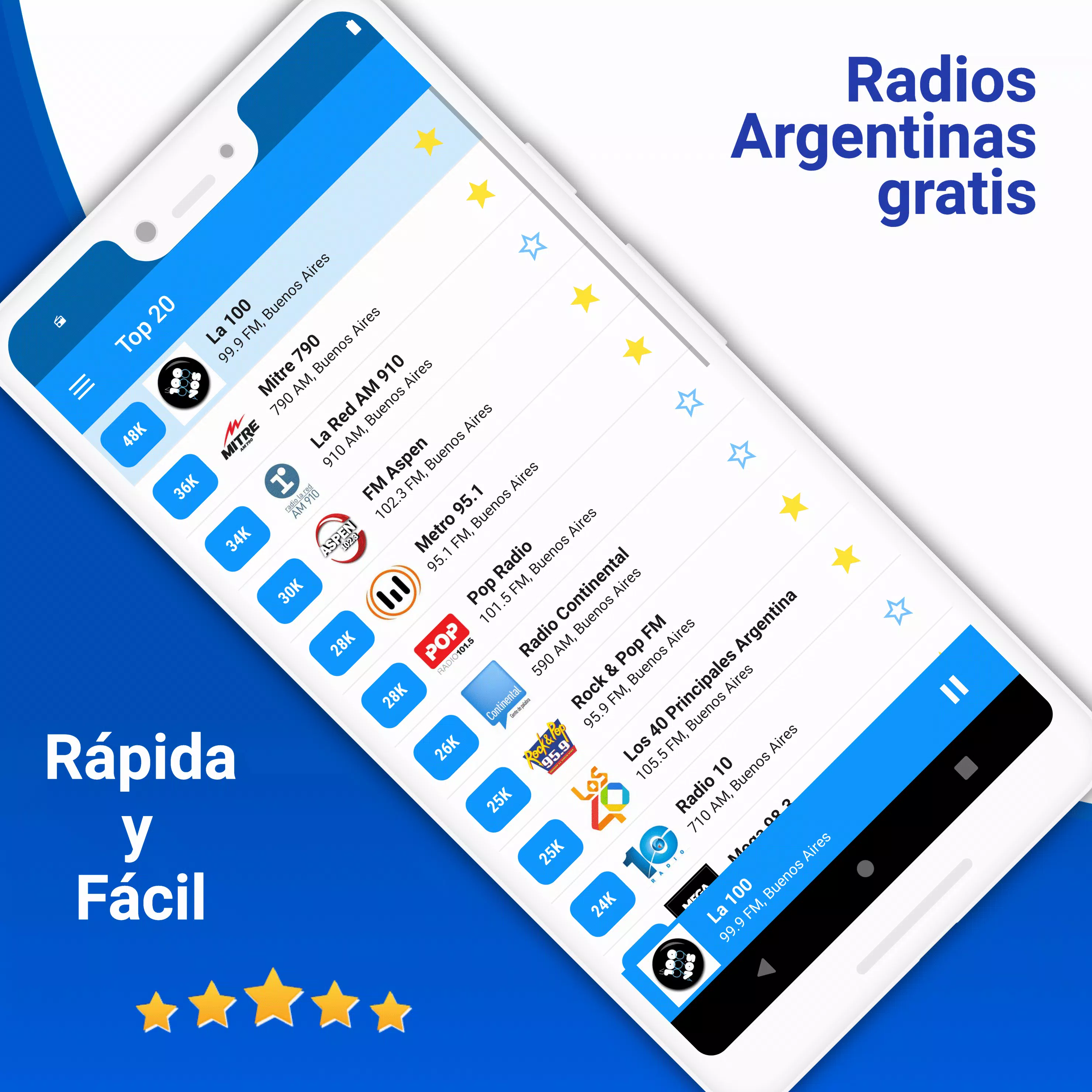 Descarga de APK de Radios - Online para Android