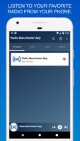 Radio Manchester App plakat