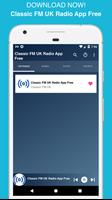 Classic FM UK Radio App Affiche