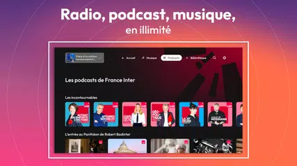 Radio France : radios, podcast アプリダウンロード