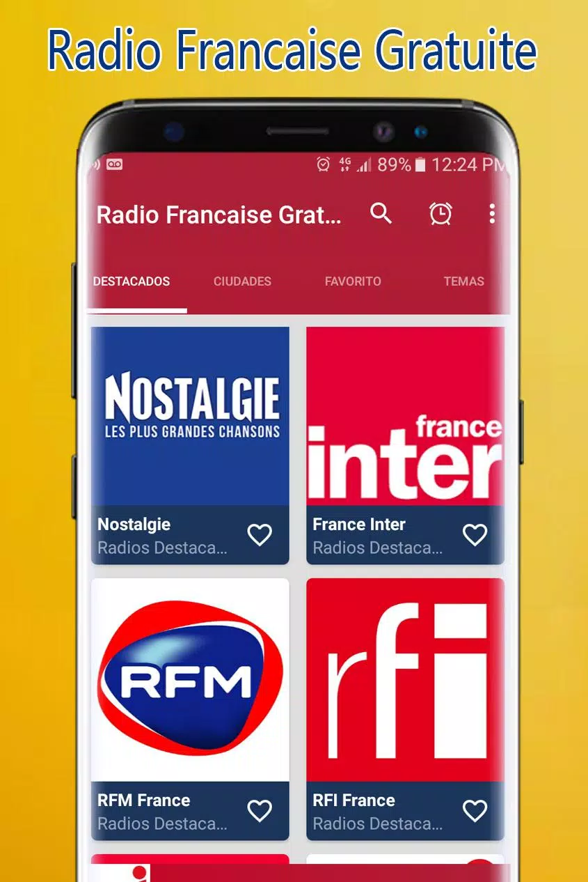 Descarga de APK de Radio francesa gratis - France Radio FM para Android