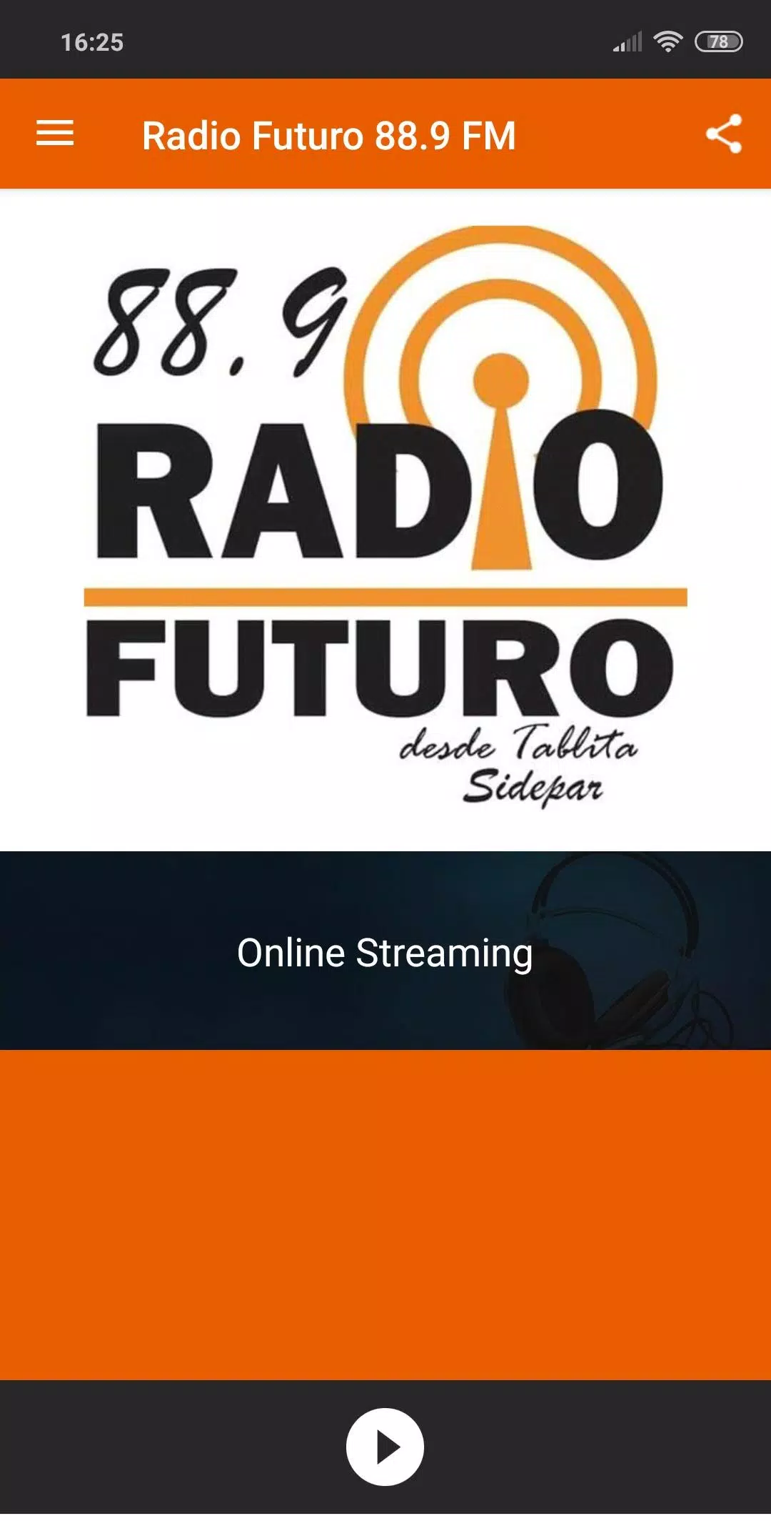 Descarga de APK de Radio Futuro 88.9 FM Paraguay para Android