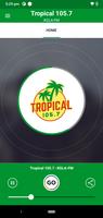 Tropical 105.7 poster