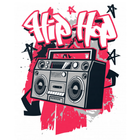 Radio Hip Hop Zeichen