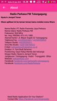 Radio Perkasa FM Tulungagung captura de pantalla 2