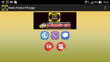Radio Yasika FM Jogja capture d'écran 1