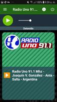 Radio Uno 91.1 تصوير الشاشة 2