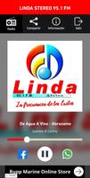 Linda Stereo 95.1 FM Affiche