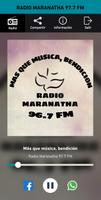 Radio Maranatha 96.7 FM poster
