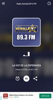 Radio Estrella 89.3 FM Plakat