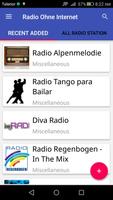 Poster Radio Ohne Internet