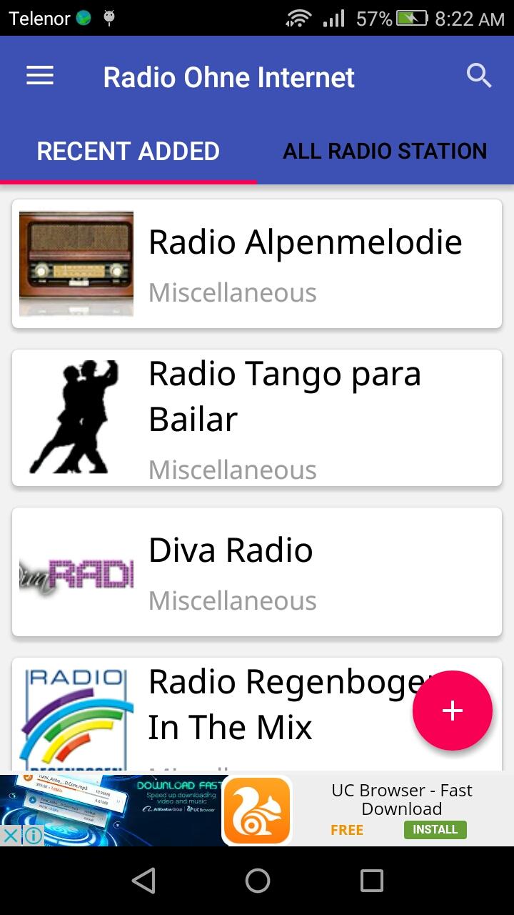 Radio Ohne Internet für Android - APK herunterladen