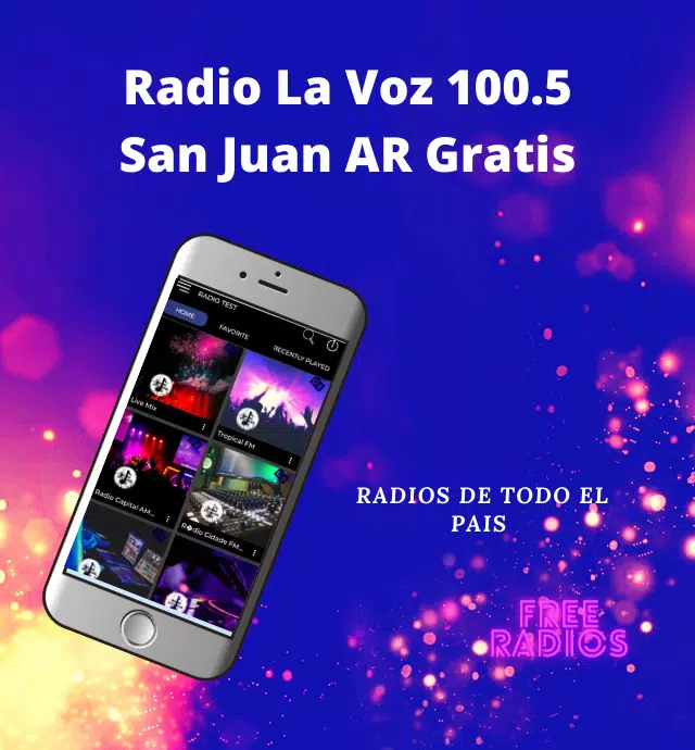 Descarga de APK de Radio La Voz 100.5 San Juan AR Gratis para Android