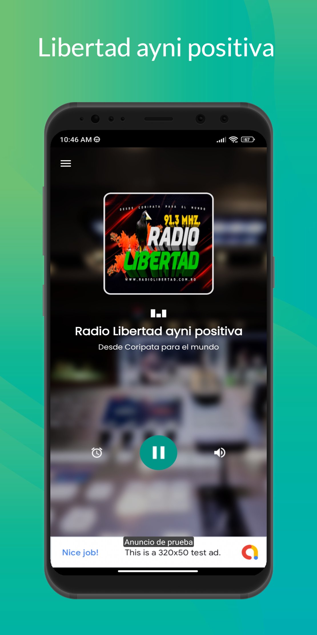 Radio Libertad ayni positiva APK pour Android Télécharger