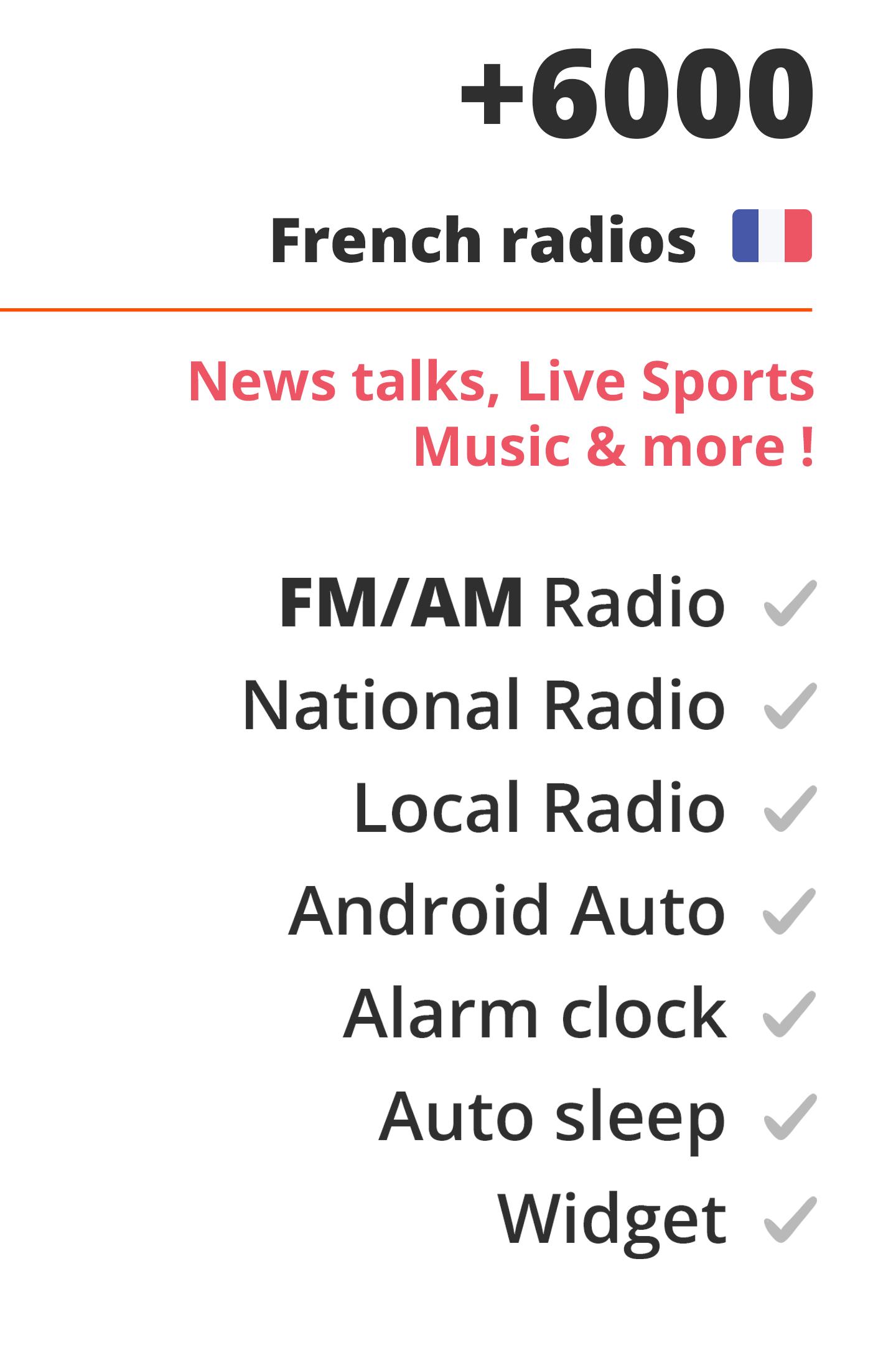 Descarga de APK de Radios FM francesas en línea para Android