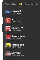 프랑스 FM 라디오 온라인 스크린샷 1