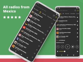 راديو المكسيك الملصق