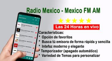 Radios de Mexico الملصق
