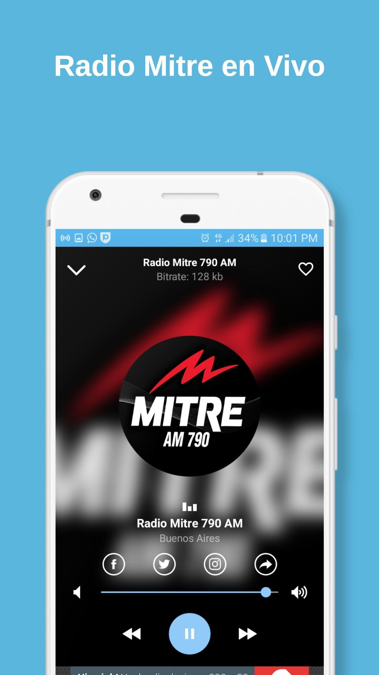 Radio Mitre AM 790 for Android - APK Download