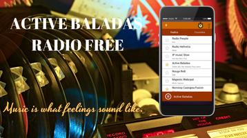 Active Baladas Radio Free Affiche