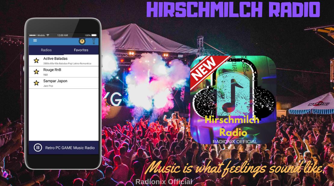 Hirschmilch Radio для Андроид - скачать APK