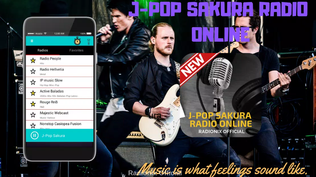 J-Pop Sakura Radio Online APK for Android Download