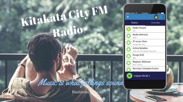 Kitakata City FM Radio Affiche